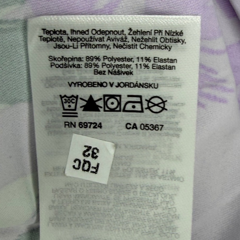 Columbia PFG Freezer III Dress Womens Medium Lavender Floral Stretch Gorpcore - Picture 9 of 10